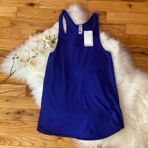American Apparel 50/50 blue tank (xs) NWT